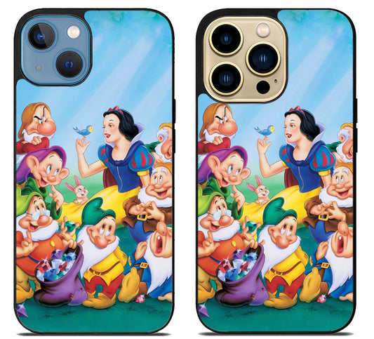 Snow White and Seven Dwarfs iPhone 14 | 14 Plus | 14 Pro | 14 Pro Max Case