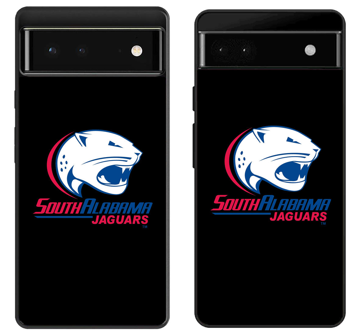 South Alabama Jaguar Logo Google Pixel 6 | 6A | 6 Pro Case