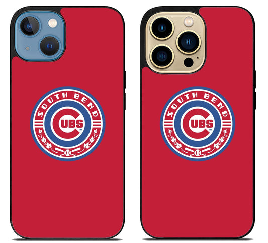 South Bend Cubs Logo iPhone 14 | 14 Plus | 14 Pro | 14 Pro Max Case