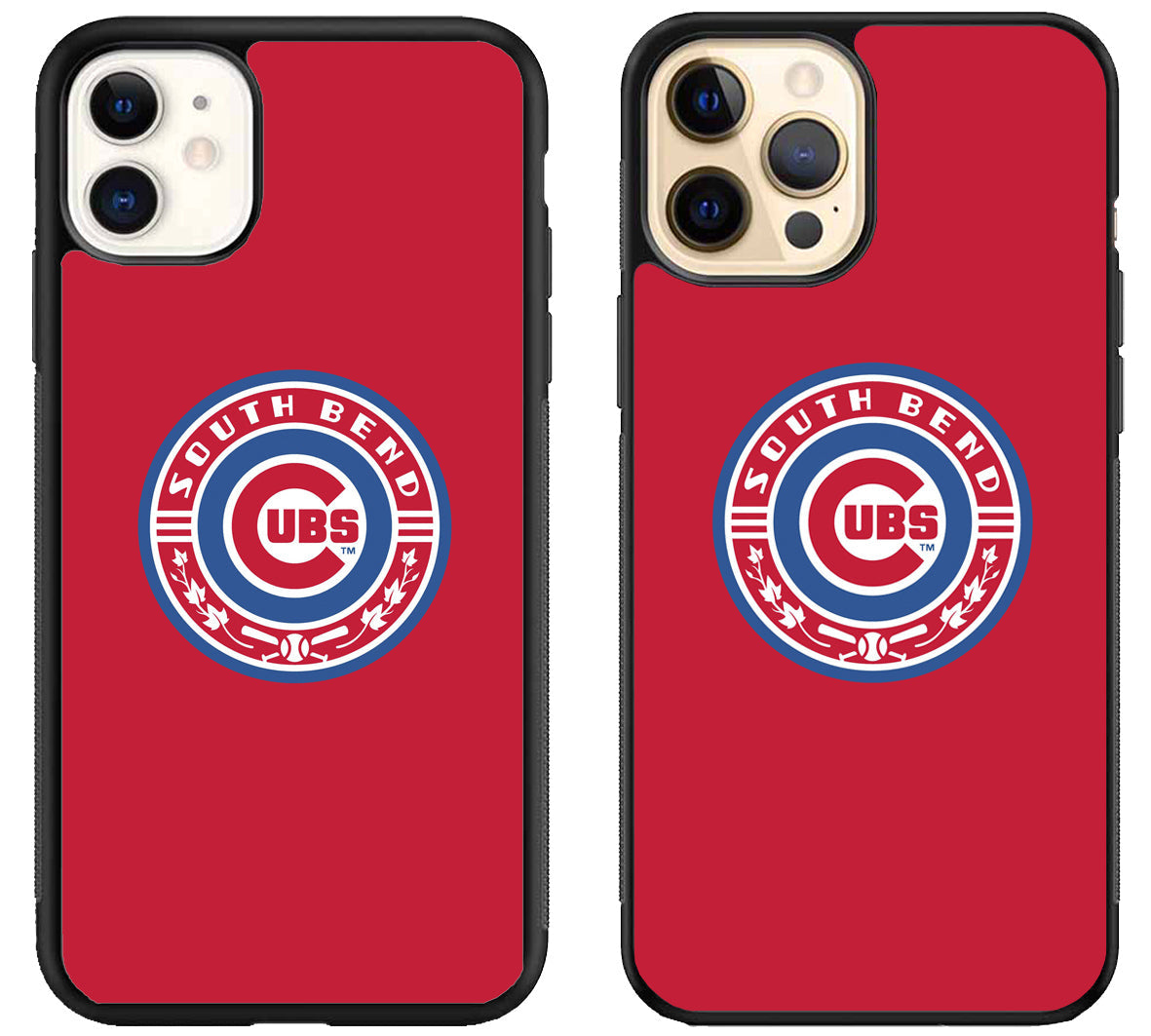 South Bend Cubs Logo iPhone 12 | 12 Mini | 12 Pro | 12 Pro Max Case