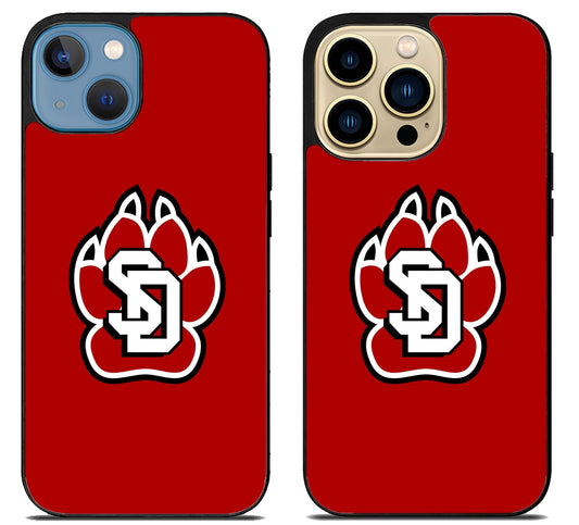 South Dakota Coyotes Logo iPhone 14 | 14 Plus | 14 Pro | 14 Pro Max Case