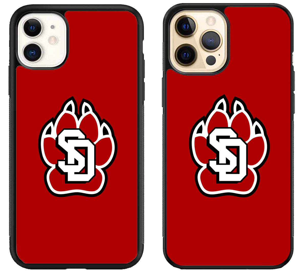 South Dakota Coyotes Logo iPhone 12 | 12 Mini | 12 Pro | 12 Pro Max Case