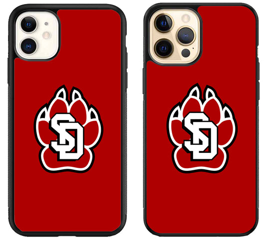 South Dakota Coyotes Logo iPhone 12 | 12 Mini | 12 Pro | 12 Pro Max Case