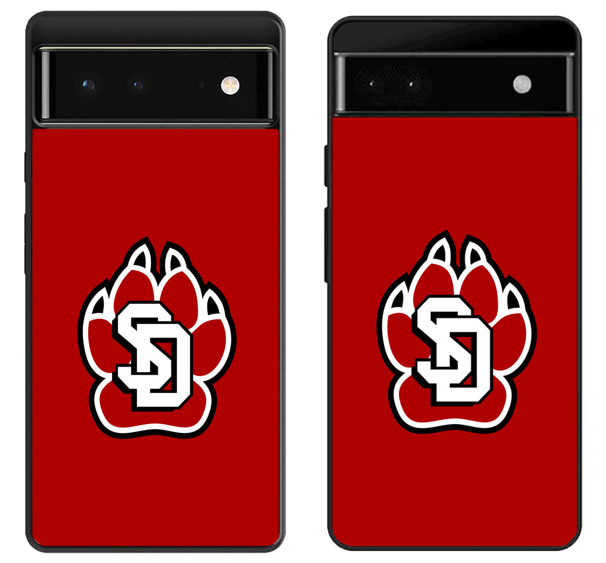 South Dakota Coyotes Logo Google Pixel 6 | 6A | 6 Pro Case