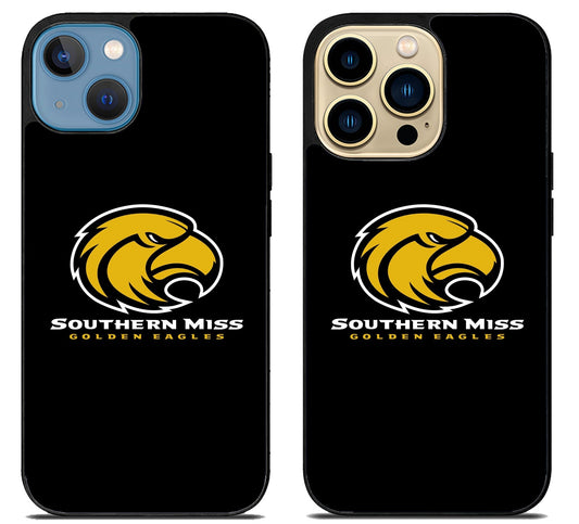 Southern Miss Golden Eagles Logo iPhone 14 | 14 Plus | 14 Pro | 14 Pro Max Case
