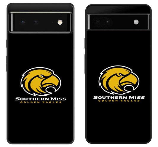 Southern Miss Golden Eagles Logo Google Pixel 6 | 6A | 6 Pro Case