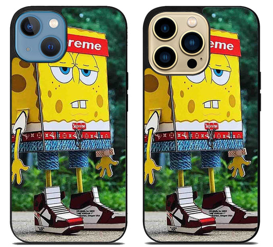 Spongebob Hypebeast iPhone 14 | 14 Plus | 14 Pro | 14 Pro Max Case