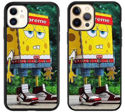 Spongebob Hypebeast iPhone 12 | 12 Mini | 12 Pro | 12 Pro Max Case