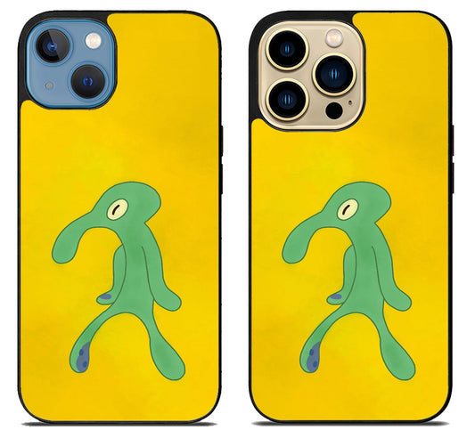 Squidward Art Painting iPhone 14 | 14 Plus | 14 Pro | 14 Pro Max Case