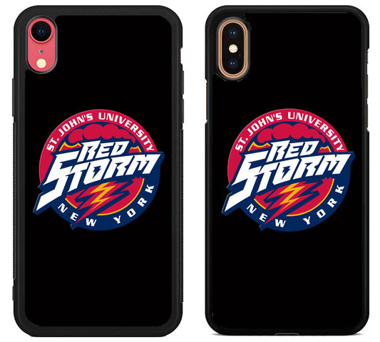 St John's Red Storm Black iPhone X | Xs | Xr | Xs Max Case
