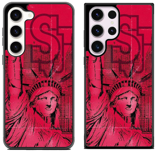 St John's Red Storm Wallpaper Samsung Galaxy S23 | S23+ | S23 Ultra Case