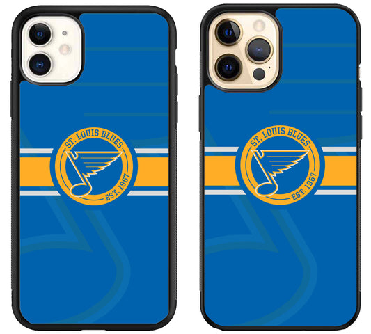 St Louis Blues Background iPhone 12 | 12 Mini | 12 Pro | 12 Pro Max Case