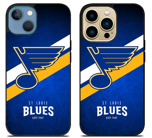 St Louis Blues Wallpaper iPhone 14 | 14 Plus | 14 Pro | 14 Pro Max Case
