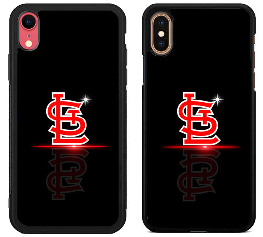 St Louis Cardinals Black iPhone X | Xs | Xr | Xs Max Case