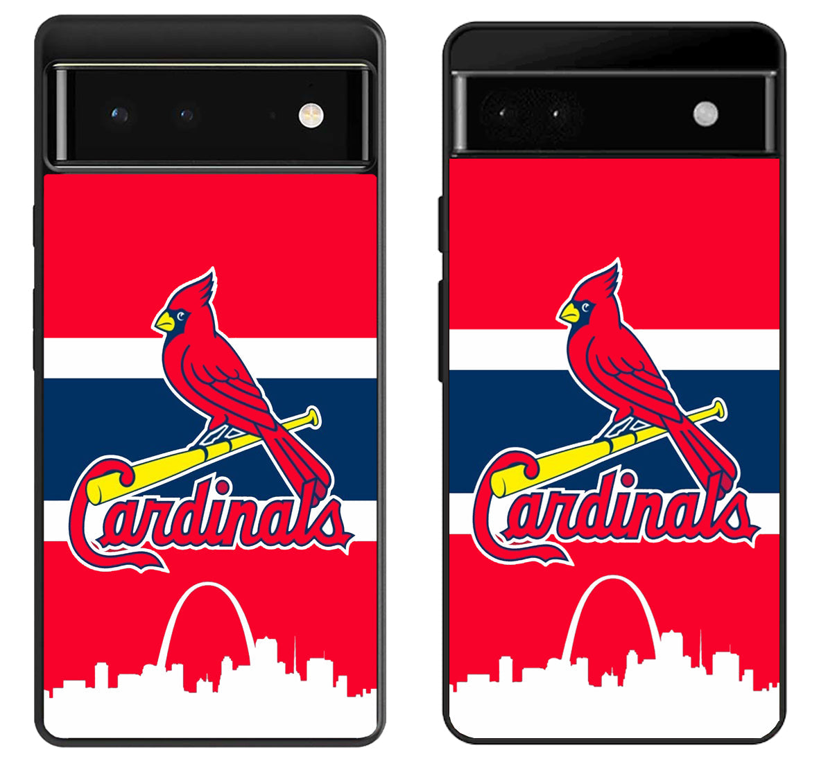 St Louis Cardinals Logo Google Pixel 6 | 6A | 6 Pro Case