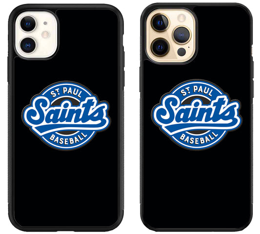St Paul Saints Baseball Logo iPhone 12 | 12 Mini | 12 Pro | 12 Pro Max Case