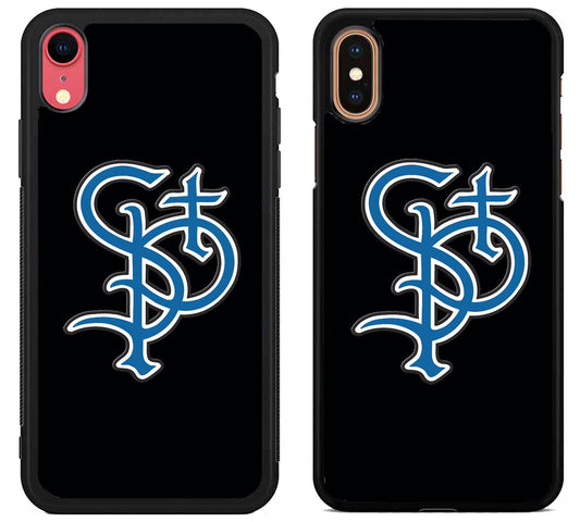 St Paul Saints Black iPhone X | Xs | Xr | Xs Max Case