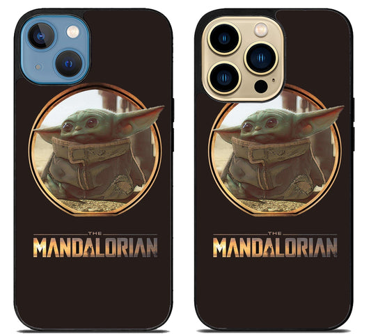 Star Wars Baby Yoda Mandalorian iPhone 14 | 14 Plus | 14 Pro | 14 Pro Max Case