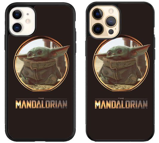 Star Wars Baby Yoda Mandalorian iPhone 12 | 12 Mini | 12 Pro | 12 Pro Max Case