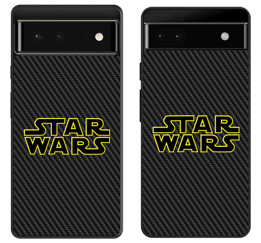 Star Wars Logo Carbon Google Pixel 6 | 6A | 6 Pro Case