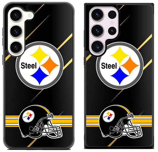 Steelers American Metallic Samsung Galaxy S23 | S23+ | S23 Ultra Case