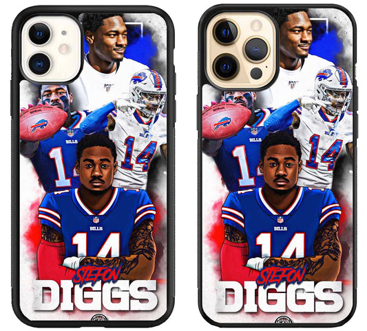 Stefon Diggs Buffalo Bills Collage iPhone 12 | 12 Mini | 12 Pro | 12 Pro Max Case