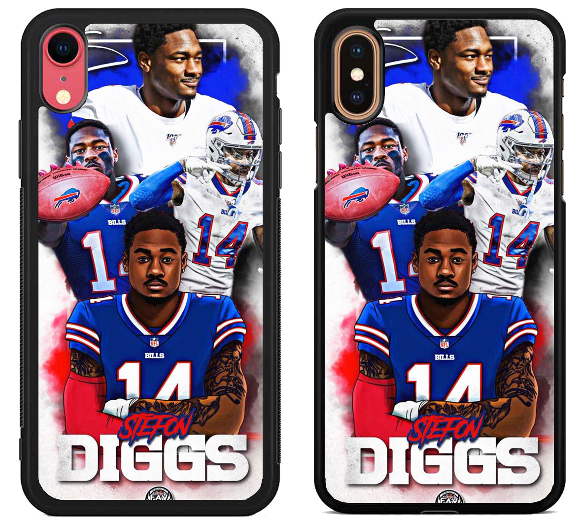 Stefon Diggs Buffalo Bills Collage iPhone X | Xs | Xr | Xs Max Case