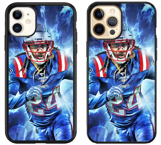 Stephon Gilmore New England Patriots iPhone 12 | 12 Mini | 12 Pro | 12 Pro Max Case