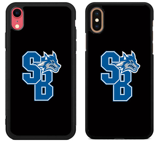 Stony Brook Seawolves Black iPhone X | Xs | Xr | Xs Max Case