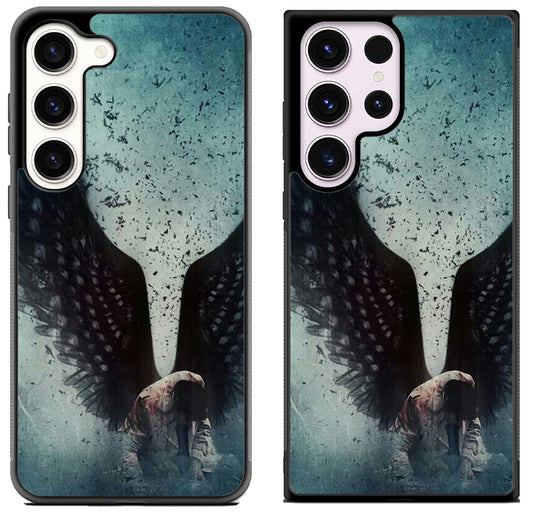 Supernatural castiel wings Samsung Galaxy S23 | S23+ | S23 Ultra Case
