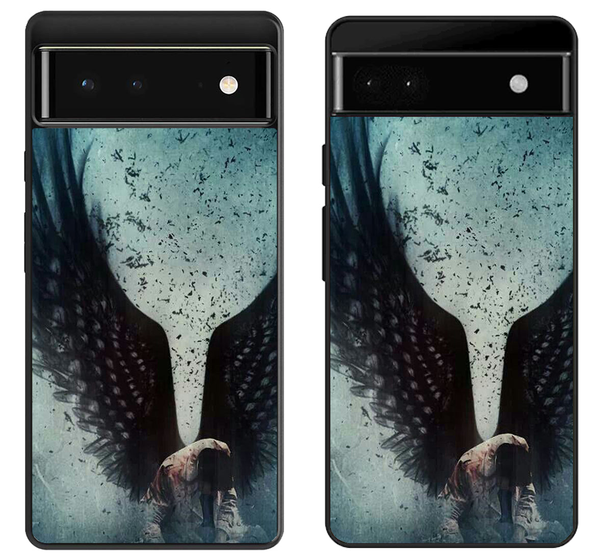 Supernatural castiel wings Google Pixel 6 | 6A | 6 Pro Case