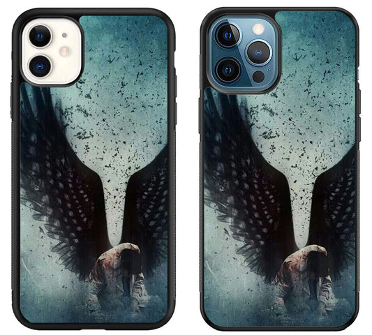 Supernatural castiel wings iPhone 11 | 11 Pro | 11 Pro Max Case