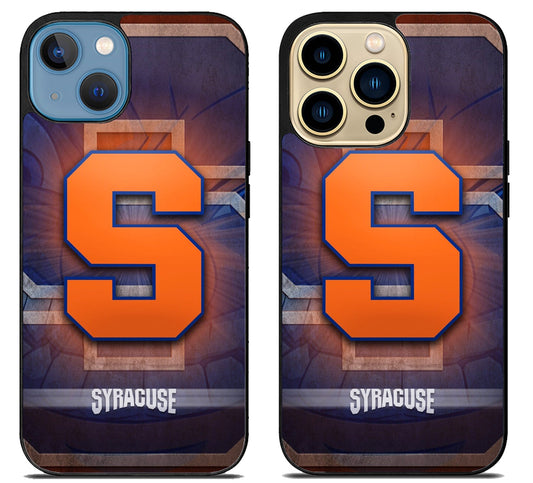 Syracuse Orange Background iPhone 14 | 14 Plus | 14 Pro | 14 Pro Max Case