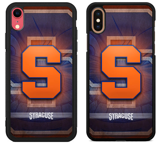 Syracuse Orange Background iPhone X | Xs | Xr | Xs Max Case