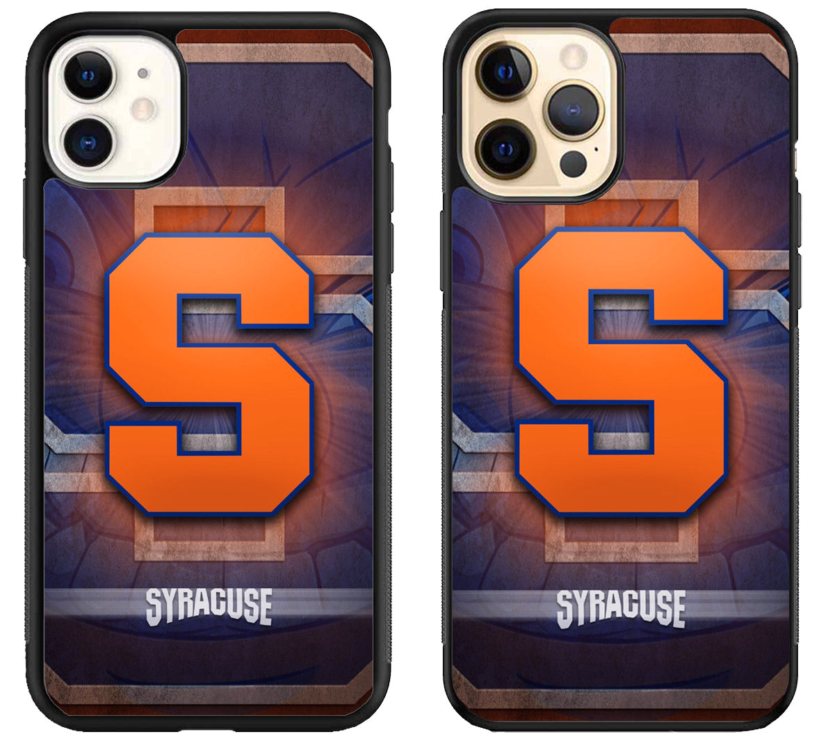 Syracuse Orange Background iPhone 12 | 12 Mini | 12 Pro | 12 Pro Max Case