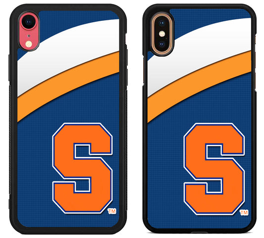 Syracuse Orange Logo Stripe iPhone X | Xs | Xr | Xs Max Case