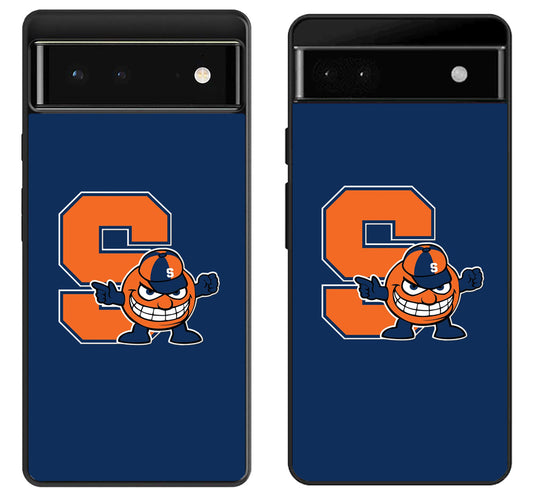 Syracuse Orange Logo Google Pixel 6 | 6A | 6 Pro Case