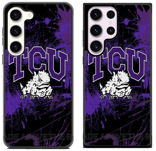 TCU Horned Frogs Artwork Samsung Galaxy S23 | S23+ | S23 Ultra Case