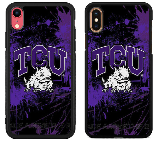 TCU Horned Frogs Artwork iPhone X | Xs | Xr | Xs Max Case