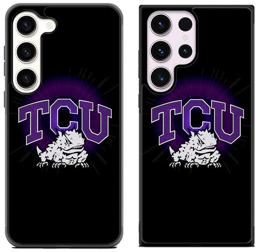 TCU Horned Frogs Black Samsung Galaxy S23 | S23+ | S23 Ultra Case