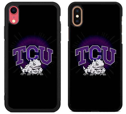 TCU Horned Frogs Black iPhone X | Xs | Xr | Xs Max Case