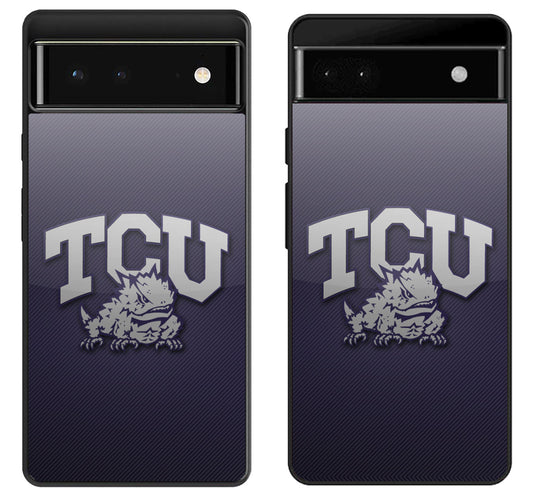 TCU Horned Frogs Carbon Google Pixel 6 | 6A | 6 Pro Case