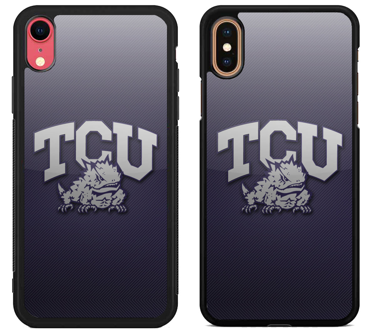 TCU Horned Frogs Carbon iPhone X | Xs | Xr | Xs Max Case