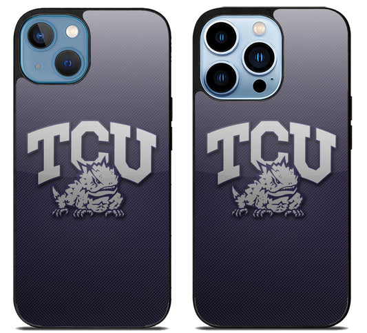 TCU Horned Frogs Cover iPhone 13 | 13 Mini | 13 Pro | 13 Pro Max Case