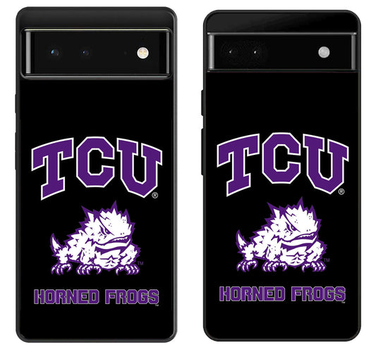 TCU Horned Frogs Logo Google Pixel 6 | 6A | 6 Pro Case