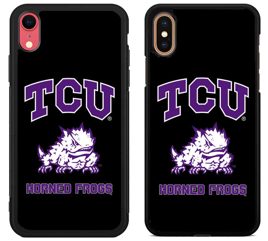 TCU Horned Frogs Logo iPhone X | Xs | Xr | Xs Max Case