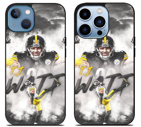 TJ Watt Pittsburgh Steelers Cool iPhone 13 | 13 Mini | 13 Pro | 13 Pro Max Case