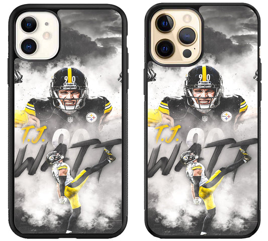 TJ Watt Pittsburgh Steelers Cool iPhone 12 | 12 Mini | 12 Pro | 12 Pro Max Case