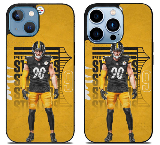 TJ Watt Pittsburgh Steelers Style iPhone 13 | 13 Mini | 13 Pro | 13 Pro Max Case