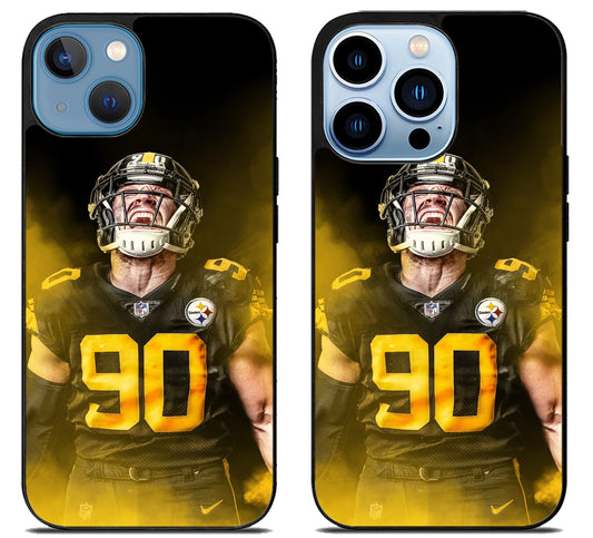 TJ Watt Pittsburgh Steelers Cover iPhone 13 | 13 Mini | 13 Pro | 13 Pro Max Case